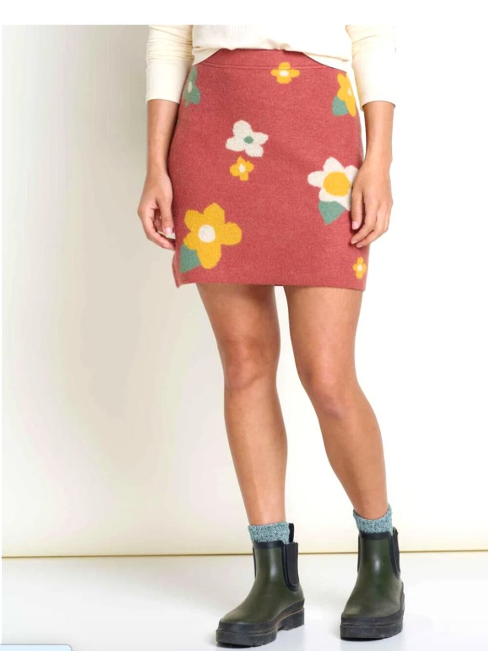 Toad & Co Women's Merino Heartfelt Sweater Skirt